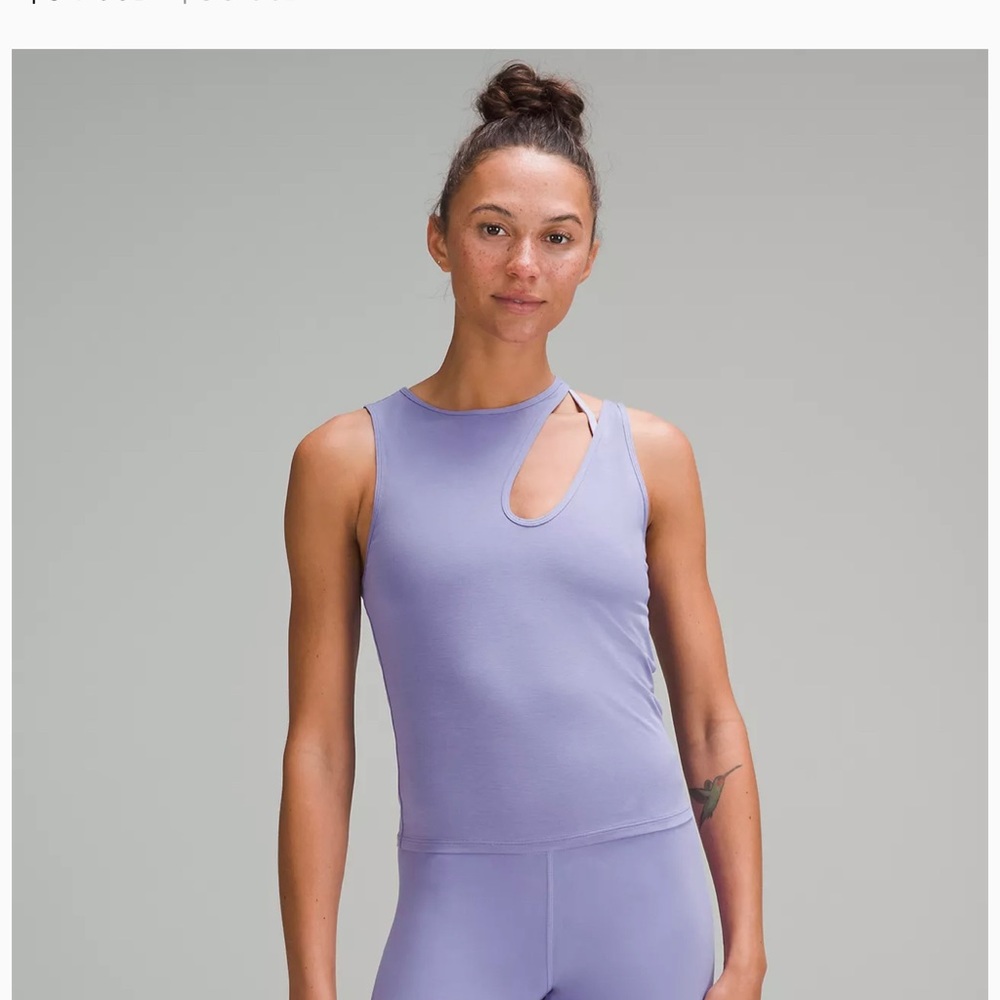 Lululemon Shoulder Cutout Yoga Tank